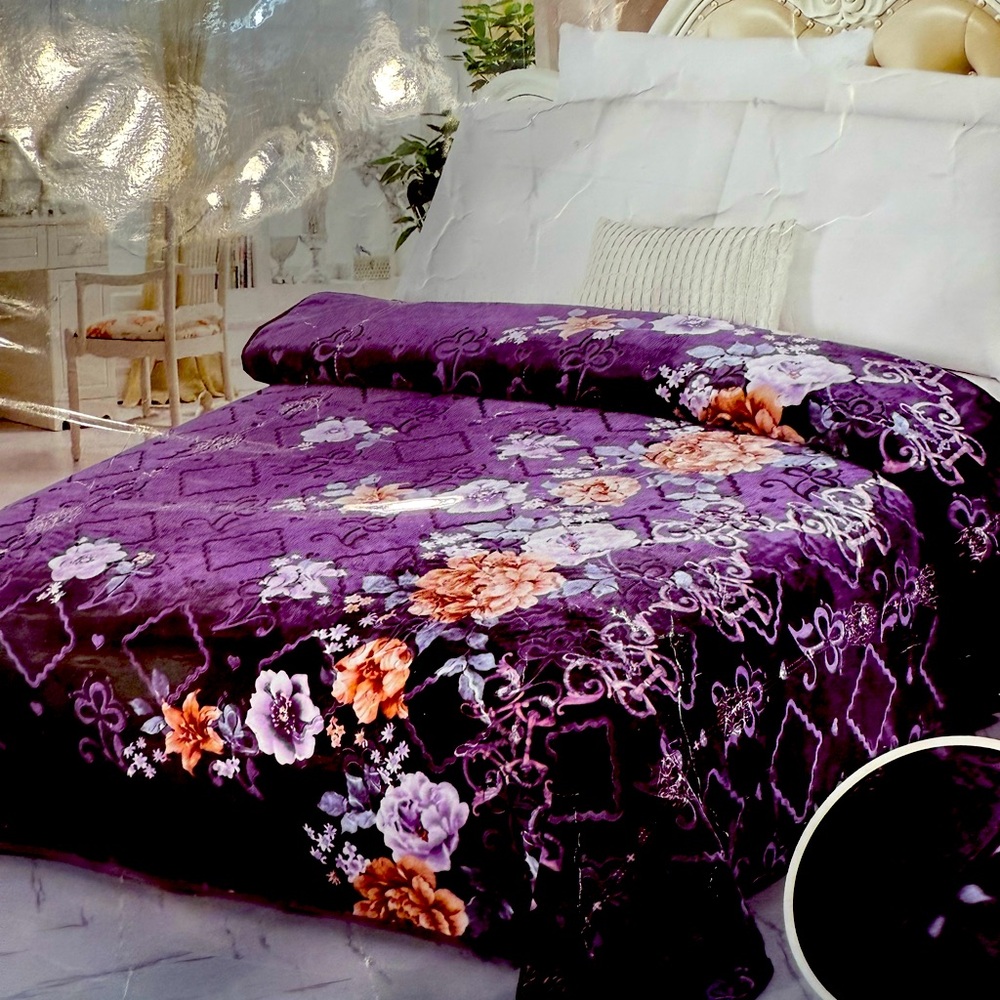 Queen fluffy blanket